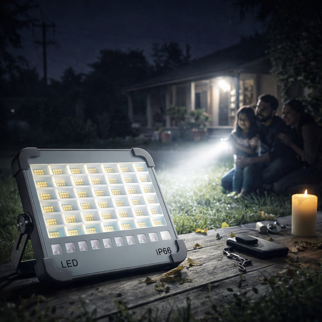 Lámpara Solar LED Portátil Recargable