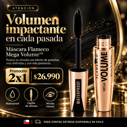 FLAMENCO™ MEGA VOLUMEN Volumen, definición y pestañas más impactantes