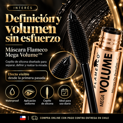 FLAMENCO™ MEGA VOLUMEN Volumen, definición y pestañas más impactantes
