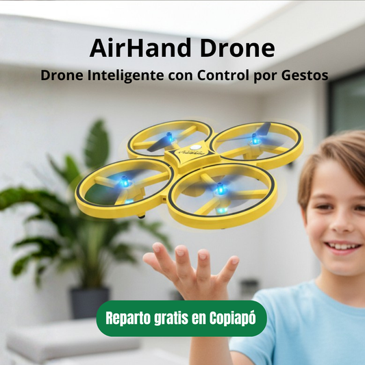 El drone inteligente que se controla solo con tu mano