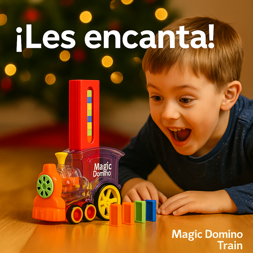 🎁 Magic Domino Train™ – El Regalo Perfecto para Esta Navidad