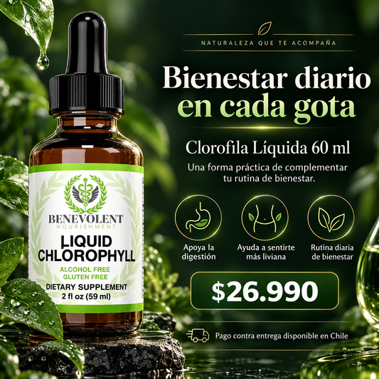 Liquid Chlorophyll™ Un toque verde para tu rutina diaria