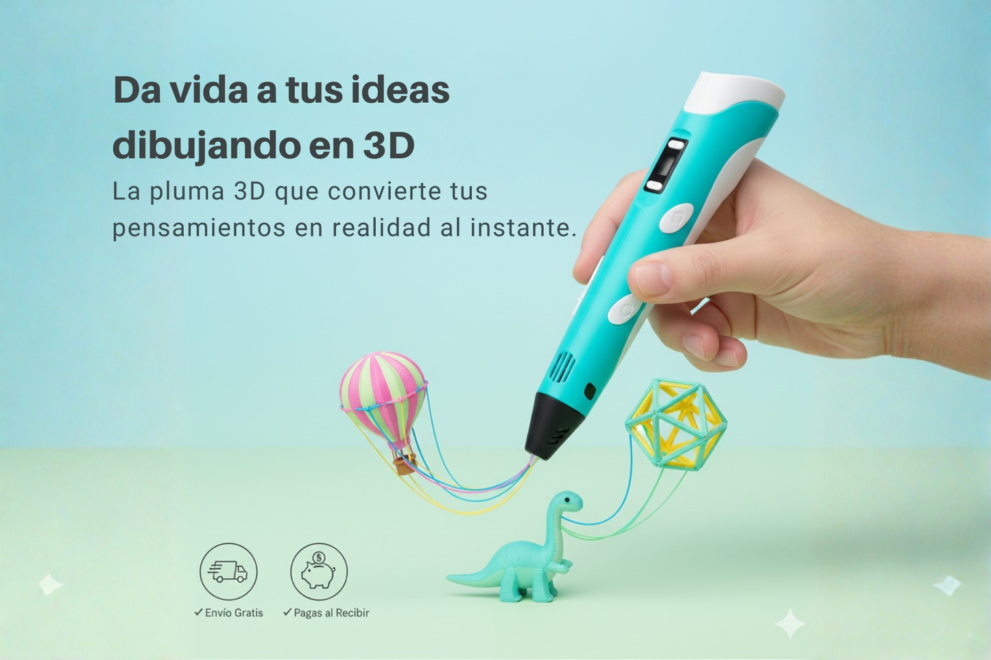 ✏️ Lápiz 3D Creativo para Niños y Adultos