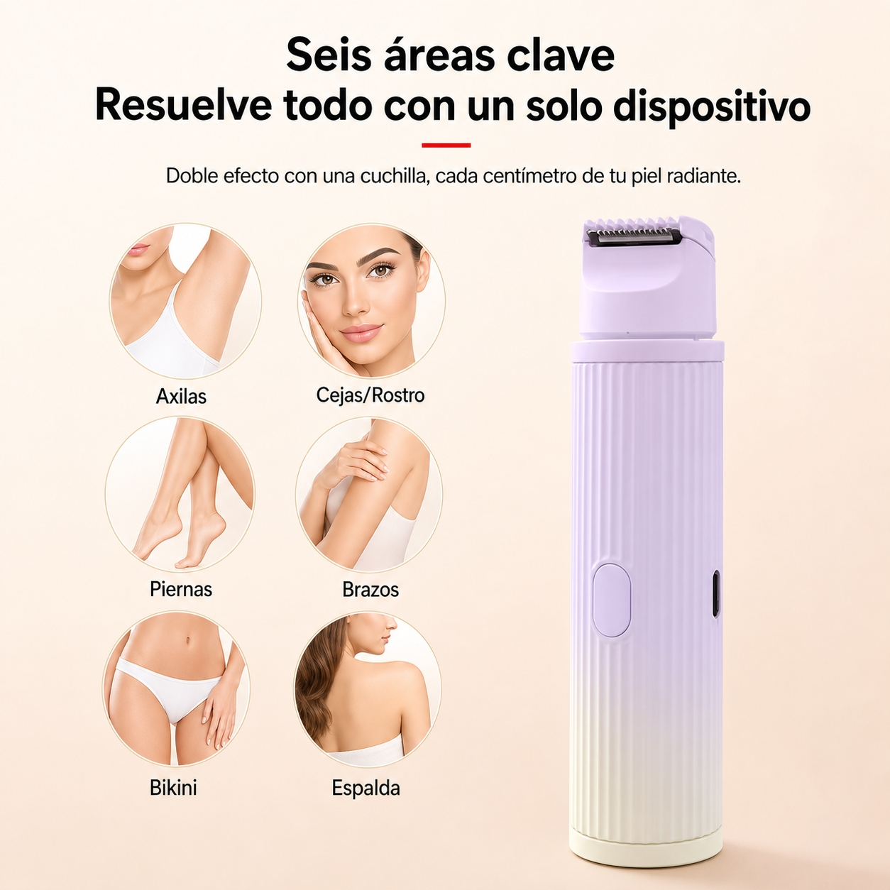 Depilación rápida y suave desde casa