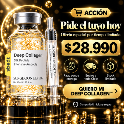Deep Collagen™  Hidratación y luminosidad para una piel de aspecto más cuidado