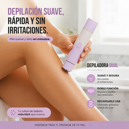 Depilación rápida y suave desde casa