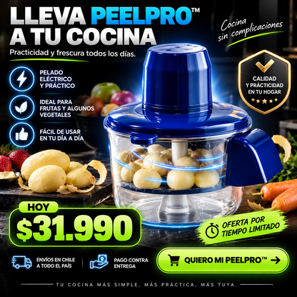 PeelPro™ — Menos tiempo pelando, más tiempo disfrutando