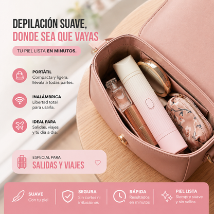 Depilación rápida y suave desde casa