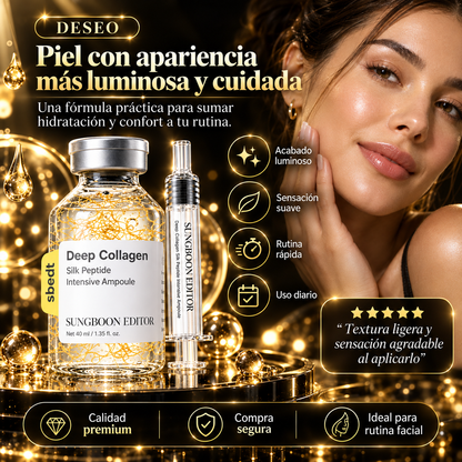 Deep Collagen™  Hidratación y luminosidad para una piel de aspecto más cuidado