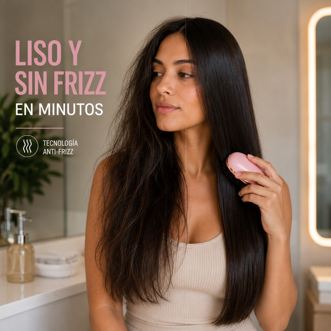 Tu cabello impecable en cualquier momento, sin cables y sin complicaciones.